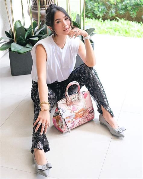 heart evangelista dior bag.